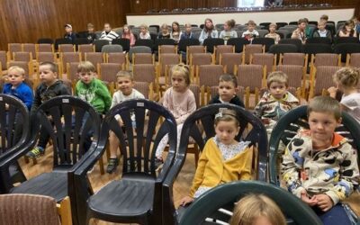 Děti z MŠ na muzikálu